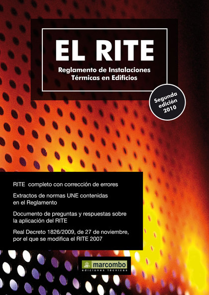 EL RITE. REGLAMENTO DE INSTALACIONES TÉRMICAS EN EDIFICIOS
