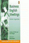 BUSINES ENGLISH. MEETINGS INSTANT AGENDAS