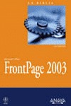 FRONTPAGE 2003