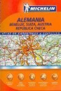 MAPA NATIONAL ALEMANIA BENELUX AUSTRIA REP. CHECA