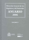 ANUARIO DE LA DG DE LOS REGISTROS Y DEL NOTARIADO 2006