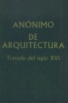 ANONIMO DE ARQUITECTURA TRATADO SIGLO XVI