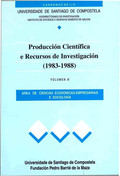 PRODUCCIÓN CIENTÍFICA E RECURSOS DE INVESTIGACIÓN (1983-1988) III