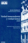 VERDAD TRASCENDENTAL Y VERDAD FORMAL (1643)