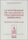 LA UNIVERSIDAD DE SALAMANCA Y SUS CONFLUENCIAS AMERICANAS