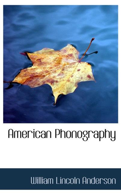 AMERICAN PHONOGRAPHY