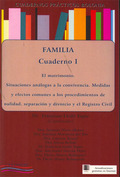 CUADERNOS PRÁCTICOS BOLONIA. FAMILIA. CUADERNO II. DISPOSICIONES GENERALES DEL R