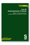 LEY DE ENJUICIAMIENTO CRIMINAL : ADAPTADA A LAS REFORMAS EFECTUADAS POR LA LEY ORGÁNICA 13-2015
