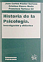 HISTORIA DE LA PSICOLOGÍA. INVESTIGACIÓN Y DIDÁCTICA