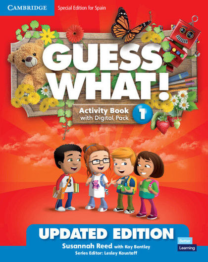 GUESS WHAT! LEVEL 1 ACTIVITY BOOK WITH DIGITAL PACK AND HOME BOOKLET SPECIAL EDI