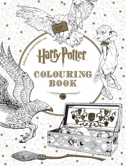 HARRY POTTER. COLOURING BOOK.