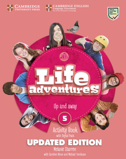 LIFE ADVENTURES LEVEL 5 ACTIVITY BOOK WITH HOME BOOKLET AND DIGITAL PACK UPDATED