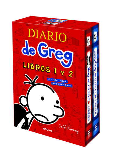 DIARIO DE GREG. LIBROS 1 Y 2 (EDICIÓN ESTUCHE CON: UN PRINGAO TOTAL \ LA LEY DE. ¡CARCAJADAS AS