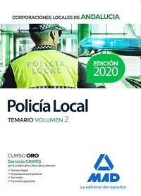POLICÍA LOCAL DE ANDALUCÍA. TEMARIO VOLUMEN 2