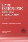 LEY DE ENJUICIAMIENTO CRIMINAL Y LEY DEL JURADO 19ª EDIC. 2012