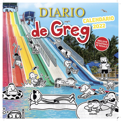 DIARIO DE GREG - CALENDARIO 2022 (INCLUYE PEGATINAS DE REGALO).