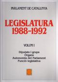LEGISLATURA 1988-1992. PARLAMENT DE CATALUNYA (4 VOLUMS)