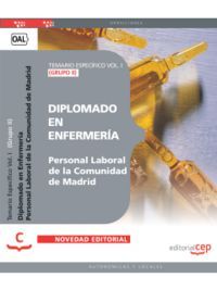 DIPLOMADO EN ENFERMERÍA (GRUPO II) PERSONAL LABORAL DE LA COMUNIDAD DE MADRID. T