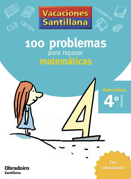 110 PROBLEMAS PARA REPASAR MATEMÁTICAS, 4 EDUCACIÓN PRIMARIA. CADERNO VACACIÓNS