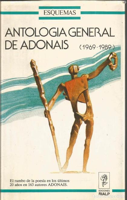 ANTOLOGIA DE GENERAL DE ADONAIS 1969-1989