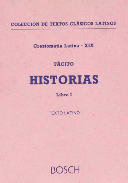 HISTORIAS, I. INTRODUCCIÓN, NOTAS Y VOCABULARIO POR M. BASSOLS DE CLIMENT