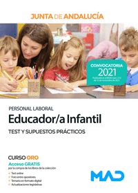 EDUCADOR/A INFANTIL. PERSONAL LABORAL DE LA JUNTA DE ANDALUCÍA. TEST Y SUPUESTOS.