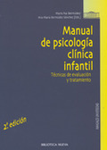MANUAL DE PSICOLOGÍA CLÍNICA INFANTIL: TÉCNICAS DE EVALUACIÓN Y TRATAMIENTO