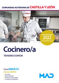 COCINERO/A TEMARIO COMUN