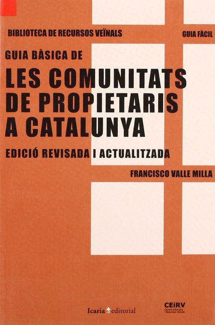 LES COMINITATS DE PROPIETARIS A CATALUNYA