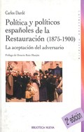 POLITICA Y POLITICOS ESPAÑOLES DE LA RESTAURACION (1875-1900