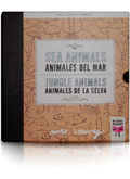 SEA ANIMALS AND JUNGLE ANIMALS.