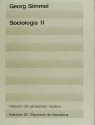 SOCIOLOGIA II