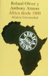 África desde 1800