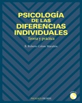 PSICOLOGÍA DE LAS DIFERENCIAS INDIVIDUALES