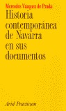 HISTORIA CONTEMPORÁNEA DE NAVARRA EN SUS DOCUMENTOS