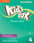 KID'S BOX LEVEL 4 TEACHER'S BOOK 2ND EDITION