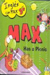 MAX EN INGLÉS 3+. MAX GOES FOR A WALK  MAX HAS A PICNIC