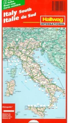 ITALIA DEL SUR (MAPA DE CARRETERAS EURO MAP)