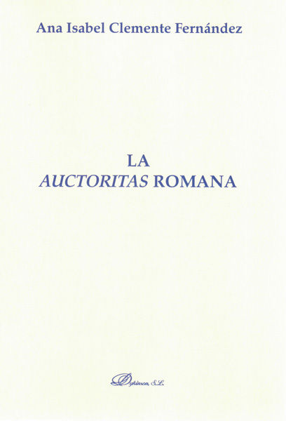 LA AUCTORITAS ROMANA