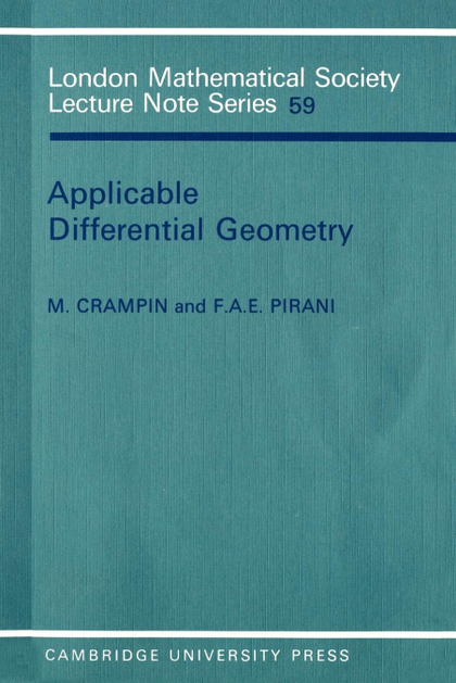 APPLICABLE DIFFERENTIAL GEOMETRY