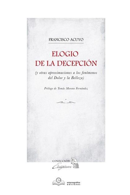 ELOGIO DE LA DECEPCIÓN