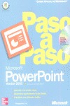 MICROSOFT POWERPOINT. VERSIÓN 2002. PASO A PASO
