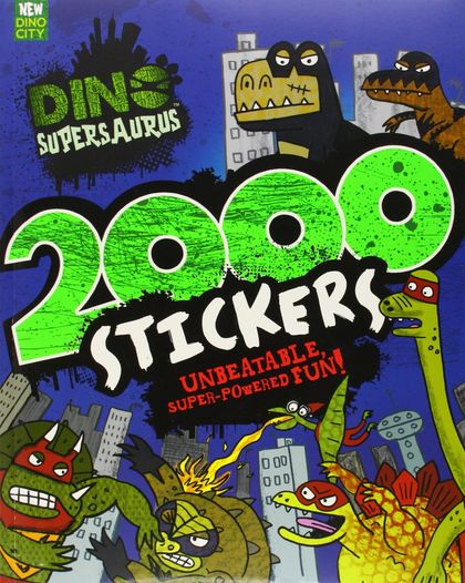 DINO SAURUS 2000 STICKERS