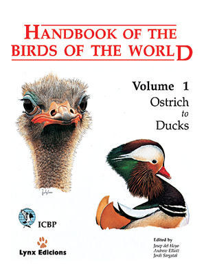 HANDBOOK OF THE BIRDS OF THE WORLD  VOLUME 1