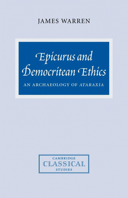 EPICURUS AND DEMOCRITEAN ETHICS