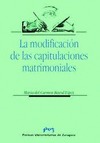 LA MODIFICACIÓN DE LAS CAPITULACIONES  MATRIMONIALES