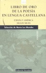 LIBRO DE ORO POESIA EN LA LENGUA CASTELLANA - CLAS.
