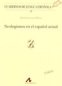 NEOLOGISMOS EN EL ESPAÑOL ACTUAL