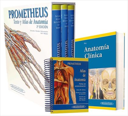 PACKS. PROMETHEUS (3 T) + LANGMAN. PROMETHEUS 3 VOLS. + EMBRIOLOGIA MEDICA