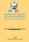INVENTARIO DE AUSENCIAS DEL TIEMPO DESPOBLADO. ACTAS DE LAS JORNADAS EN HOMENAJE